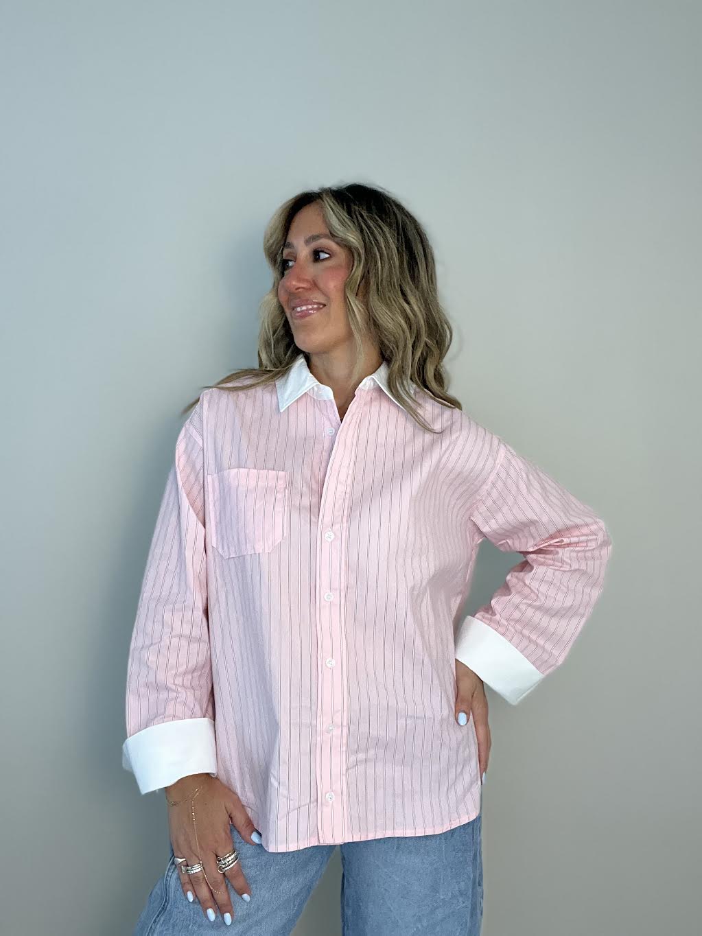 Sophie Button Down Blouse