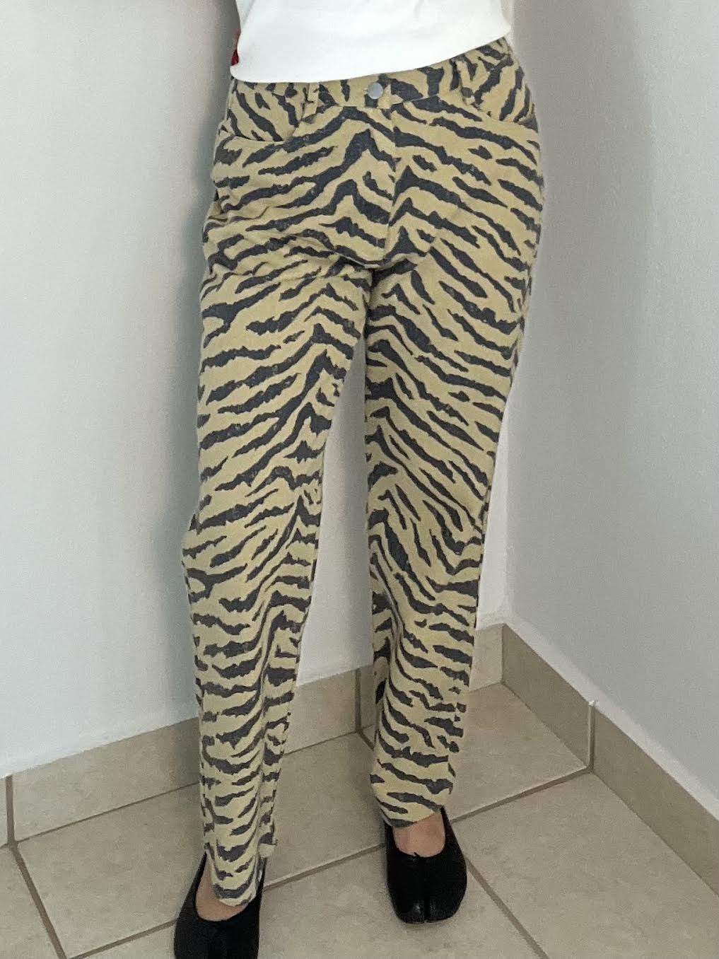 Taupe Zebra Pant