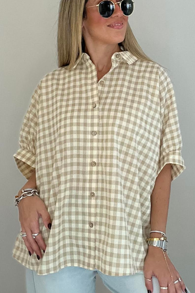 Olivia Gingham Top