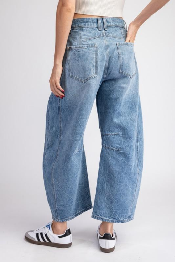 Gia Barrel Jean