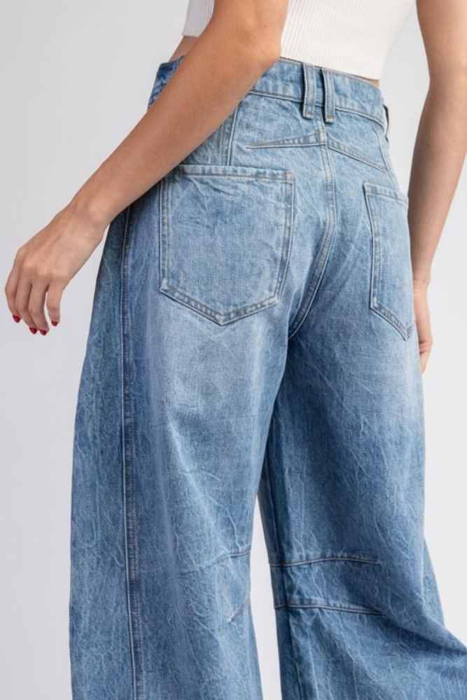 Gia Barrel Jean