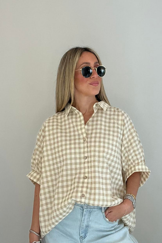 Olivia Gingham Top