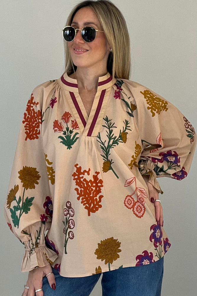 Autumn Garden Blouse