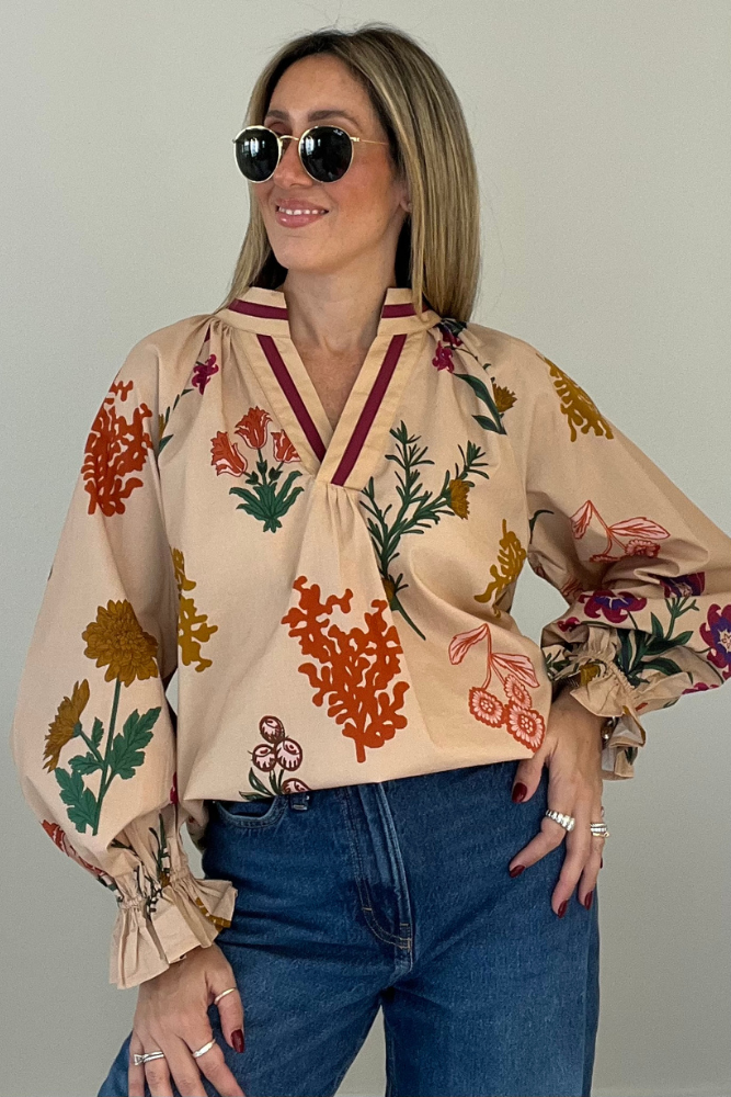 Autumn Garden Blouse