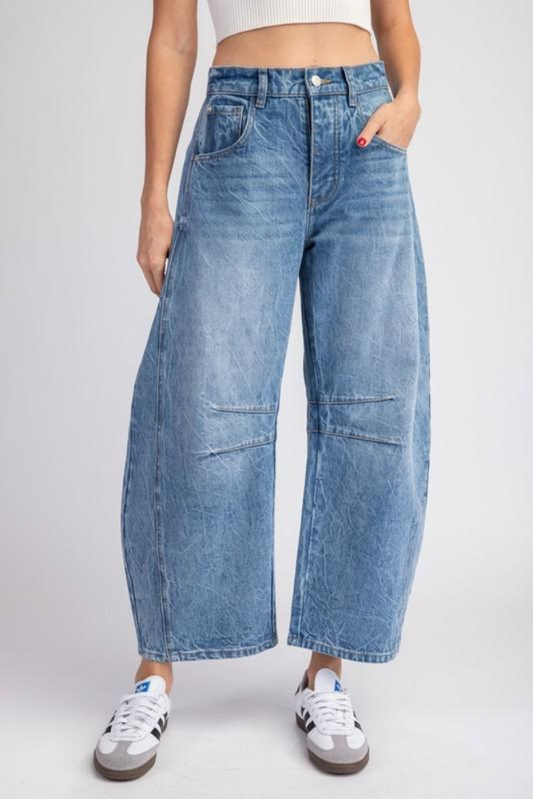Gia Barrel Jean