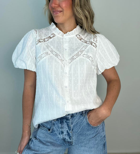 Rosie White Blouse