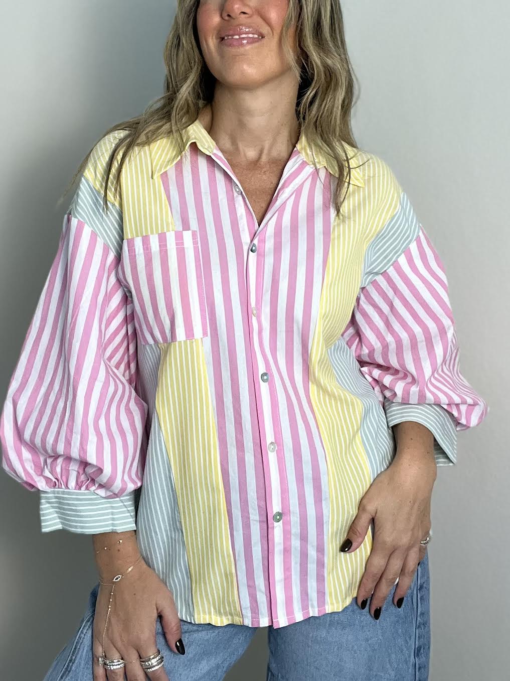 Candy Striped Top