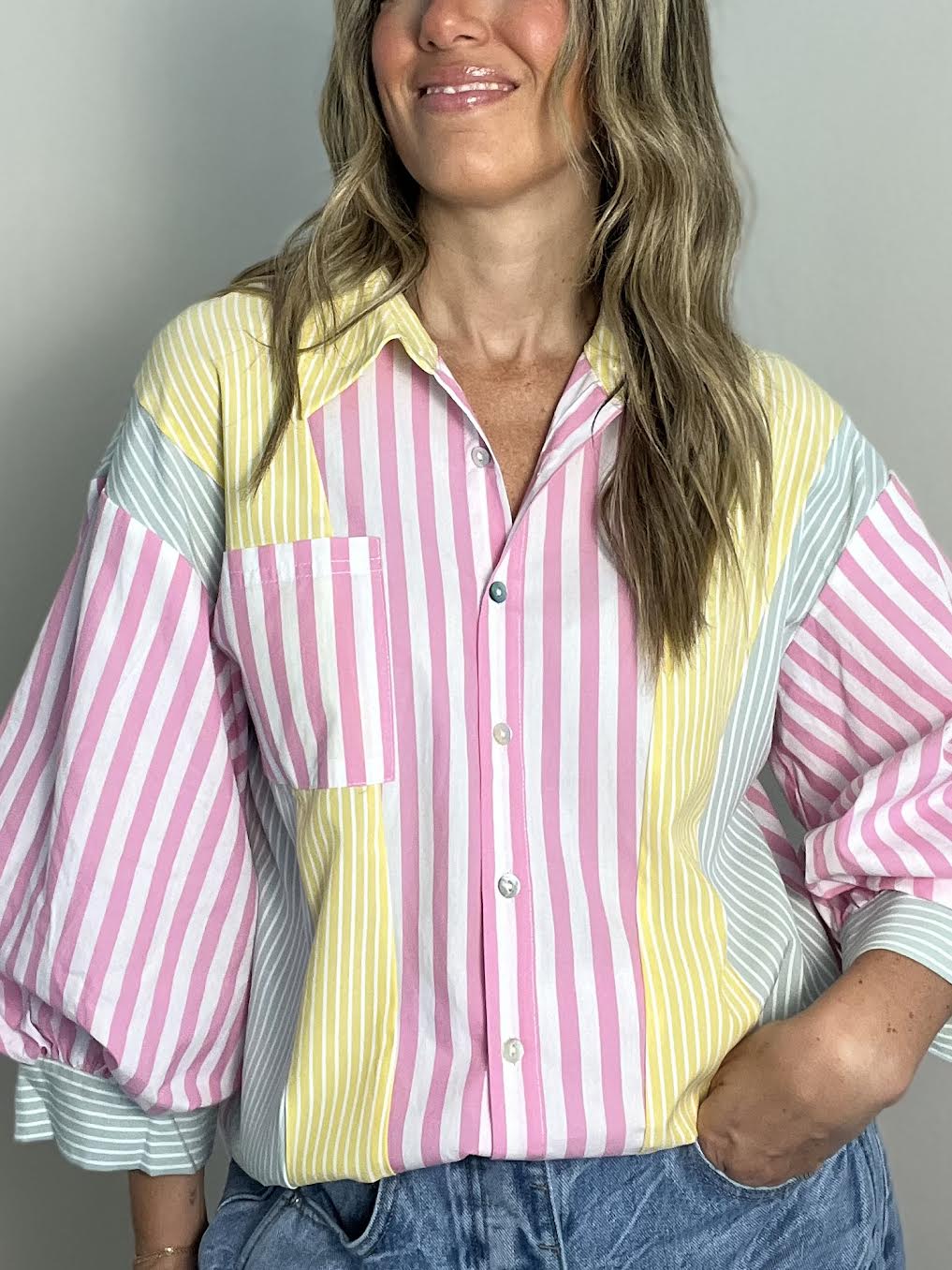 Candy Striped Top