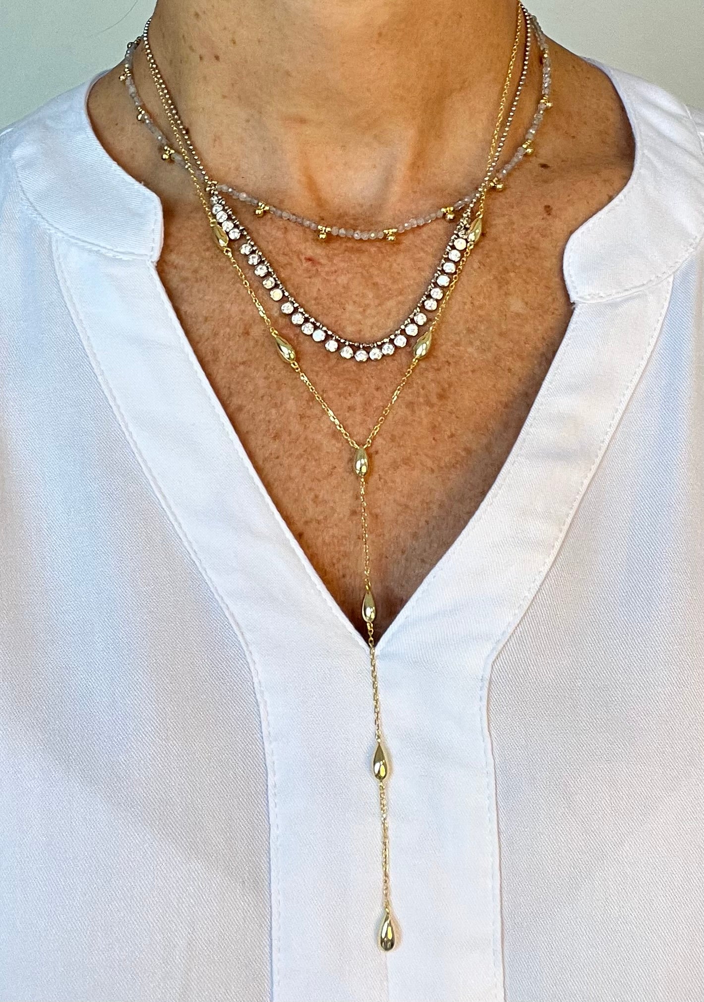 Golden Flow Lariat